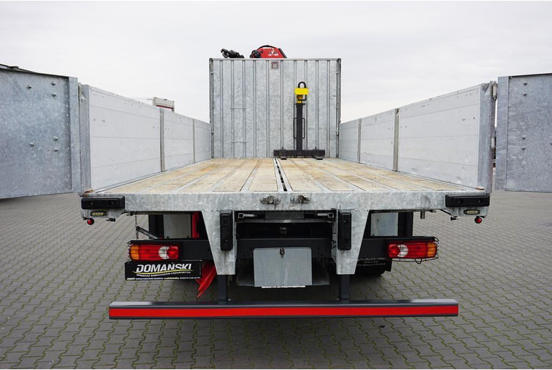 Dropside/ Flatbed truck, Crane truck DAF LF / 260 / ACC / SKRZYNIOWY + HDS / HYVA HC-183 / PILOT / ROTATO: picture 10