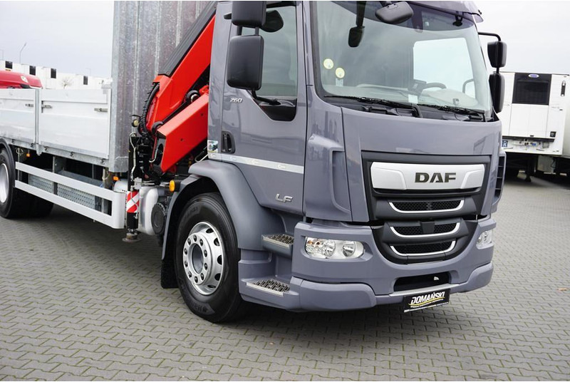 Dropside/ Flatbed truck, Crane truck DAF LF / 260 / ACC / SKRZYNIOWY + HDS / HYVA HC-183 / PILOT / ROTATO: picture 20
