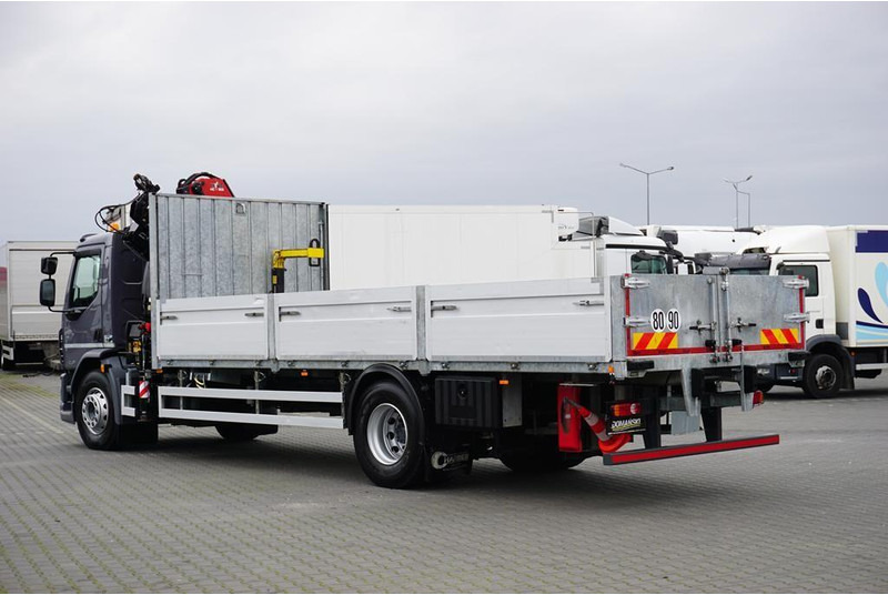 Dropside/ Flatbed truck, Crane truck DAF LF / 260 / ACC / SKRZYNIOWY + HDS / HYVA HC-183 / PILOT / ROTATO: picture 6