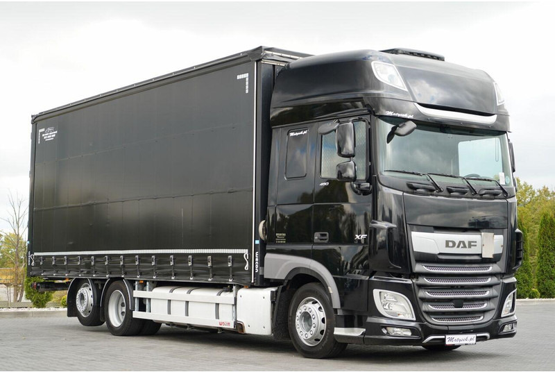 DAF XF 480 / SOLÓWKA / 6X2 / MEGA / OŚ PODNOSZONA / I-PARK COOL / 20 - Curtainsider truck: picture 1 DAF XF 480 / SOLÓWKA / 6X2 / MEGA / OŚ PODNOSZONA / I-PARK COOL / 20 - Curtainsider truck: picture 1