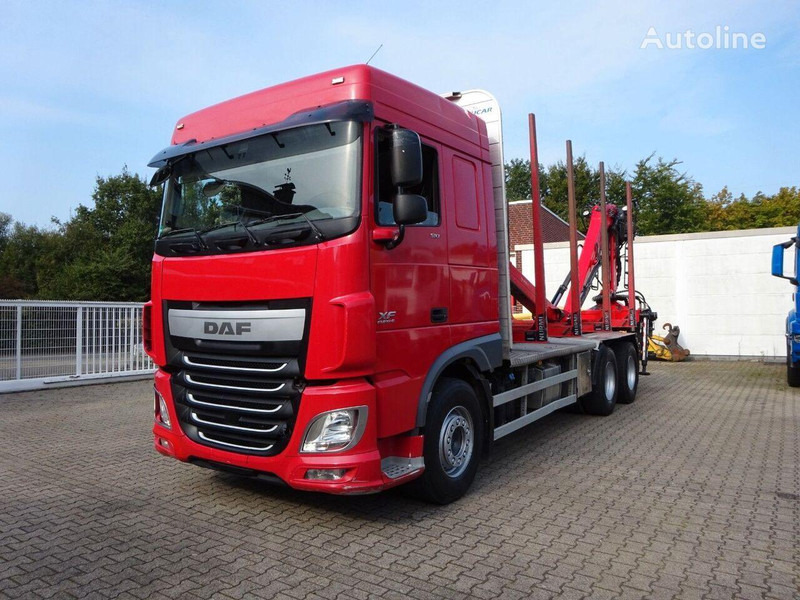 DAF XF 510 6x4 Crane EPSILON M120Z - Timber truck, Crane truck: picture 2 DAF XF 510 6x4 Crane EPSILON M120Z - Timber truck, Crane truck: picture 2