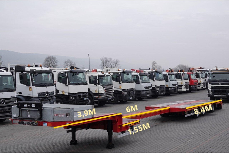 Emtech NACZEPA LAWETA / NISKOPODWOZIE / ROZCIĄGANA / DŁUGOŚĆ : 16 M / - Low loader trailer: picture 2 Emtech NACZEPA LAWETA / NISKOPODWOZIE / ROZCIĄGANA / DŁUGOŚĆ : 16 M / - Low loader trailer: picture 2