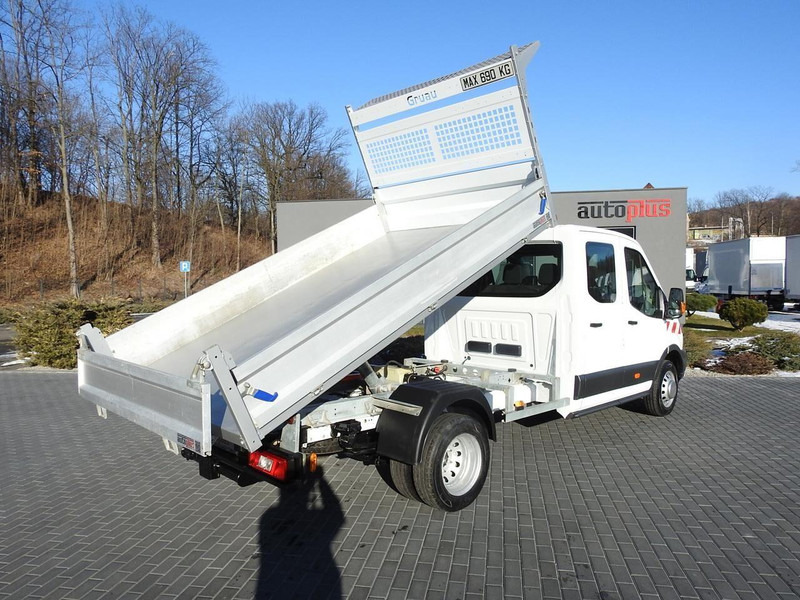 Ford TRANSIT WYWROTKA PODWÓJNA KABINA DOKA 6 MIEJSC TEMPOMAT KLIMATYZ - Tipper van, Combi van: picture 3 Ford TRANSIT WYWROTKA PODWÓJNA KABINA DOKA 6 MIEJSC TEMPOMAT KLIMATYZ - Tipper van, Combi van: picture 3