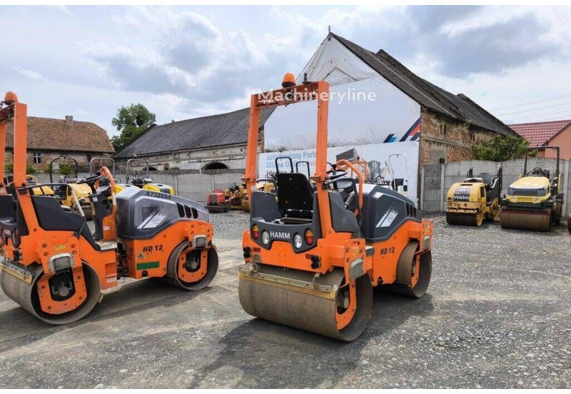 Hamm HD 12 VV - Mini road roller - Roller: picture 3 Hamm HD 12 VV - Mini road roller - Roller: picture 3