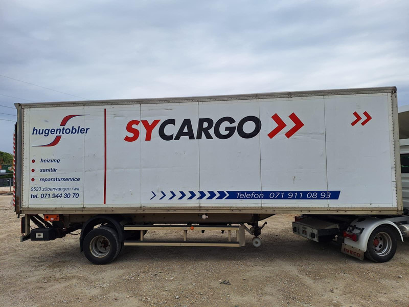 Hess LS35 - BE Koffer + LBW DHollandia 1000 kg semi trailer - Closed box semi-trailer: picture 4 Hess LS35 - BE Koffer + LBW DHollandia 1000 kg semi trailer - Closed box semi-trailer: picture 4