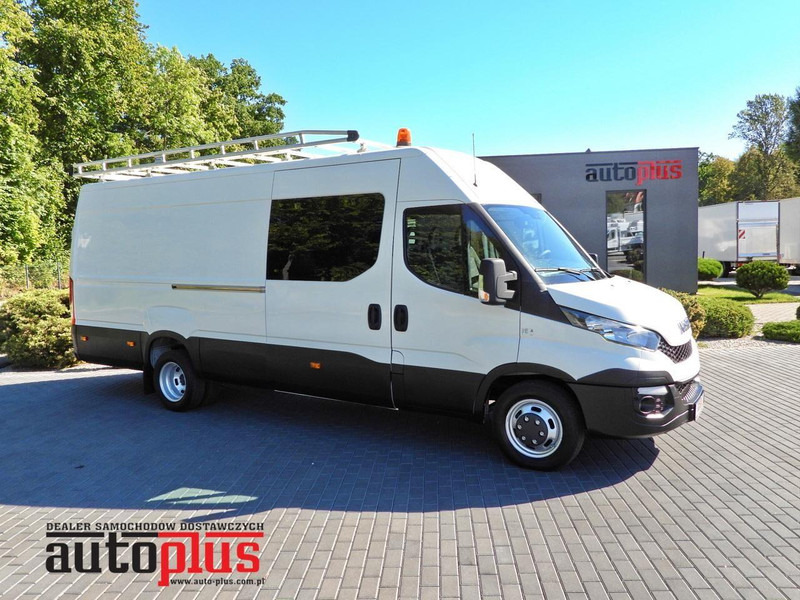 Iveco DAILY 35C17 FURGON BRYGADÓWKA 6 MIEJSC TEMPOMAT BLIŹNIACZE KOŁA - Box van: picture 1 Iveco DAILY 35C17 FURGON BRYGADÓWKA 6 MIEJSC TEMPOMAT BLIŹNIACZE KOŁA - Box van: picture 1