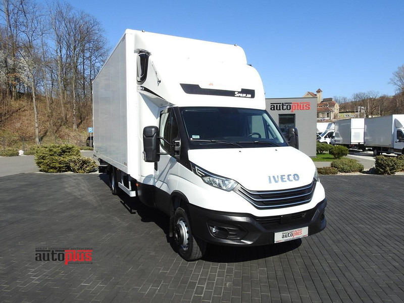 Iveco DAILY 70C18 KONTENER WINDA 14 PALET WEBASTO TEMPOMAT NAWIGACJA L - Box truck: picture 1 Iveco DAILY 70C18 KONTENER WINDA 14 PALET WEBASTO TEMPOMAT NAWIGACJA L - Box truck: picture 1