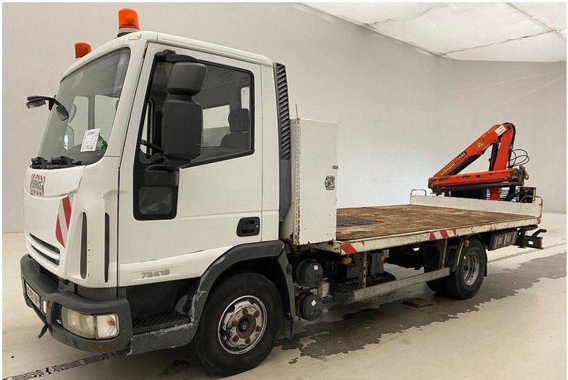 Iveco Eurocargo 75E18 - Dropside/ Flatbed truck, Crane truck: picture 1 Iveco Eurocargo 75E18 - Dropside/ Flatbed truck, Crane truck: picture 1