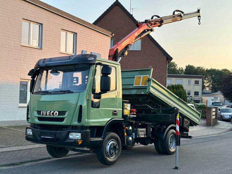 Iveco ML 80E18K M Tipper + Crane Palfinger PK7001-K - Tipper, Crane truck: picture 1 Iveco ML 80E18K M Tipper + Crane Palfinger PK7001-K - Tipper, Crane truck: picture 1