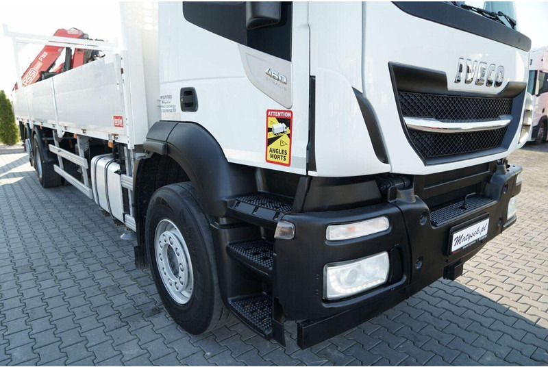 Dropside/ Flatbed truck, Crane truck Iveco STRALIS 460 / 6X2 / SKRZYNIOWY 8,1 m + HDS FASSI. F185 MAX UDŹWI: picture 11 Dropside/ Flatbed truck, Crane truck Iveco STRALIS 460 / 6X2 / SKRZYNIOWY 8,1 m + HDS FASSI. F185 MAX UDŹWI: picture 11