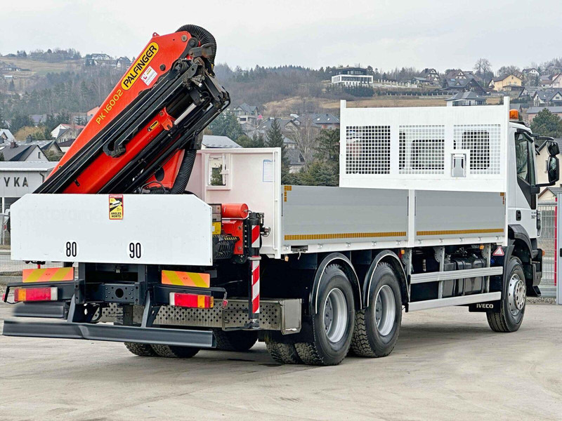 Iveco TRAKKER 360 * PRITSCHE 6,80* PK 16002 B+FUNK*6x4 - Dropside/ Flatbed truck, Crane truck: picture 5 Iveco TRAKKER 360 * PRITSCHE 6,80* PK 16002 B+FUNK*6x4 - Dropside/ Flatbed truck, Crane truck: picture 5