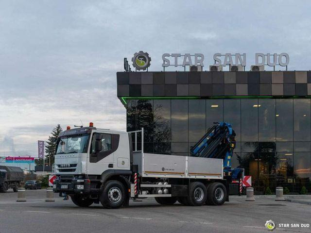 Iveco TRAKKER 410 6x4 PALFINGER PK 36002 Fly Jib Cran - Dropside/ Flatbed truck, Crane truck: picture 3 Iveco TRAKKER 410 6x4 PALFINGER PK 36002 Fly Jib Cran - Dropside/ Flatbed truck, Crane truck: picture 3
