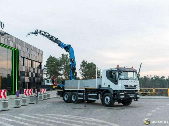 Iveco TRAKKER 410 6x4 PALFINGER PK 36002 Fly Jib Cran - Dropside/ Flatbed truck, Crane truck: picture 4 Iveco TRAKKER 410 6x4 PALFINGER PK 36002 Fly Jib Cran - Dropside/ Flatbed truck, Crane truck: picture 4