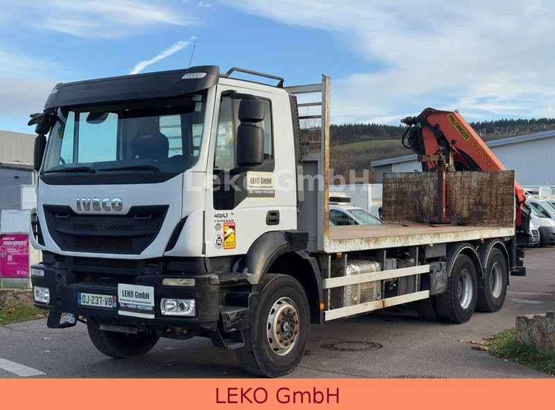 Iveco Trakker 450 Mit Kran( Palfinger PK 22002 .EH) - Dropside/ Flatbed truck, Crane truck: picture 4 Iveco Trakker 450 Mit Kran( Palfinger PK 22002 .EH) - Dropside/ Flatbed truck, Crane truck: picture 4