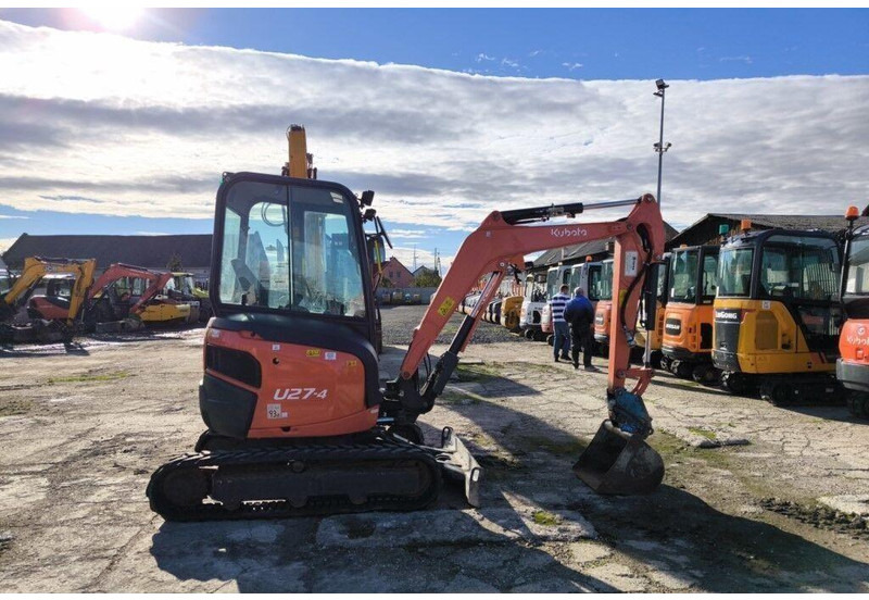 Mini excavator Kubota U27-4 - Crawler mini excavator: picture 7