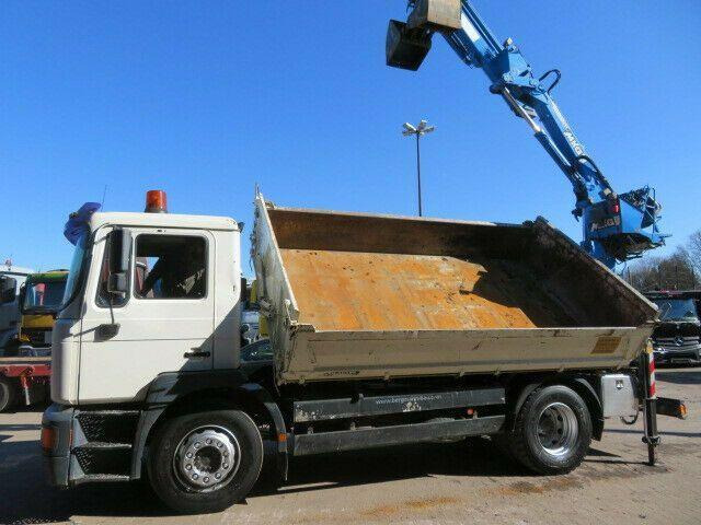 MAN 18.28 - Tipper, Crane truck: picture 4 MAN 18.28 - Tipper, Crane truck: picture 4