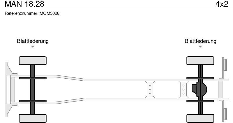 Tipper, Crane truck MAN 18.28: picture 16