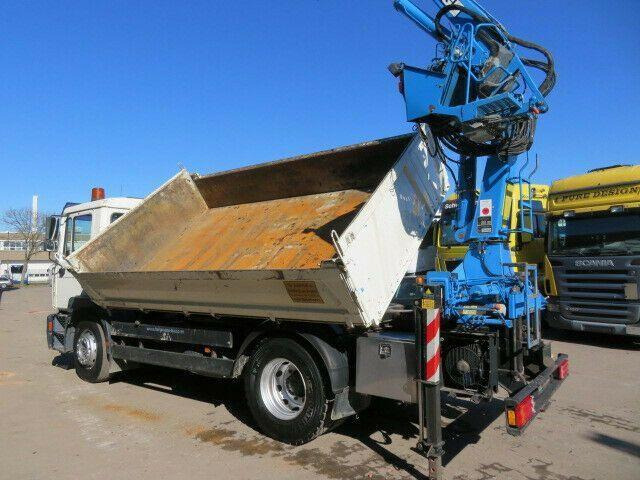 Tipper, Crane truck MAN 18.28: picture 8