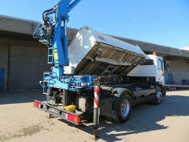 Tipper, Crane truck MAN 18.28: picture 12