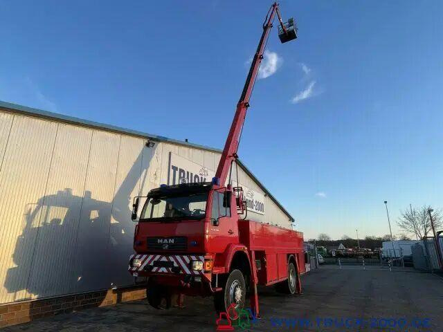 MAN 18.280 4x4 - Fire truck+lifting basket - Fire truck: picture 1 MAN 18.280 4x4 - Fire truck+lifting basket - Fire truck: picture 1