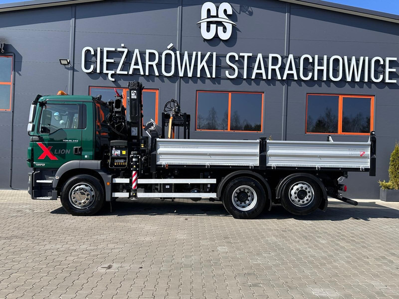 MAN GM TGS TGX 26.340 // E5// 6x2 6x4 //WYWROTKA 3-S / HIAB XS 122 H - Tipper, Crane truck: picture 3 MAN GM TGS TGX 26.340 // E5// 6x2 6x4 //WYWROTKA 3-S / HIAB XS 122 H - Tipper, Crane truck: picture 3
