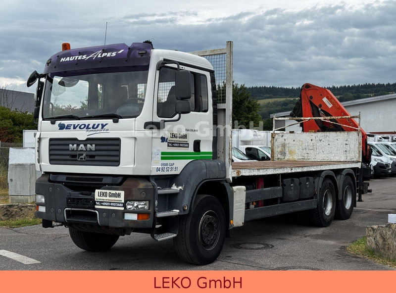 MAN TGA 33.360 - Dropside/ Flatbed truck, Crane truck: picture 4 MAN TGA 33.360 - Dropside/ Flatbed truck, Crane truck: picture 4