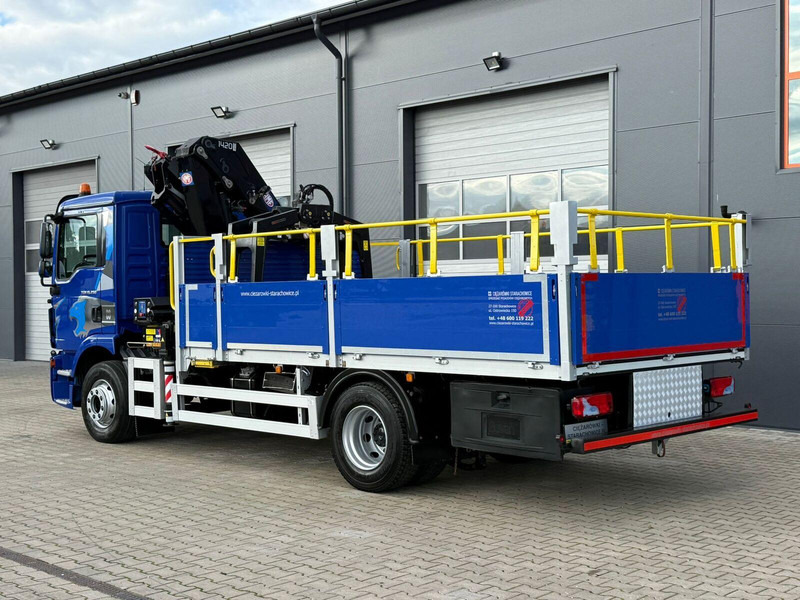 MAN TGM 15.250 skrzynia z żurawiem // E6 // HMF 1520 K1 HDS dzwig kr - Dropside/ Flatbed truck, Crane truck: picture 3 MAN TGM 15.250 skrzynia z żurawiem // E6 // HMF 1520 K1 HDS dzwig kr - Dropside/ Flatbed truck, Crane truck: picture 3
