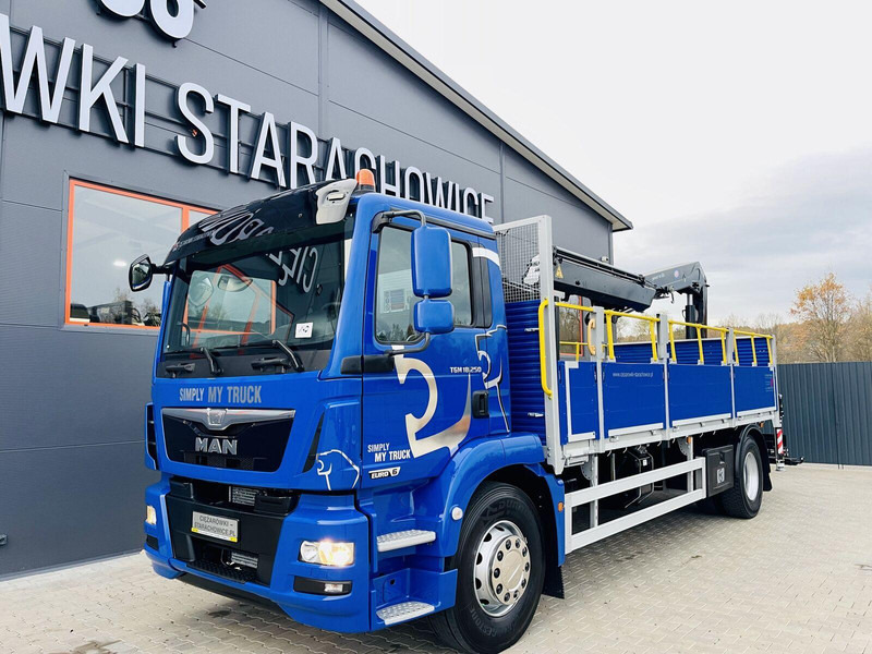 MAN TGM 18.250 - Dropside/ Flatbed truck, Crane truck: picture 1 MAN TGM 18.250 - Dropside/ Flatbed truck, Crane truck: picture 1
