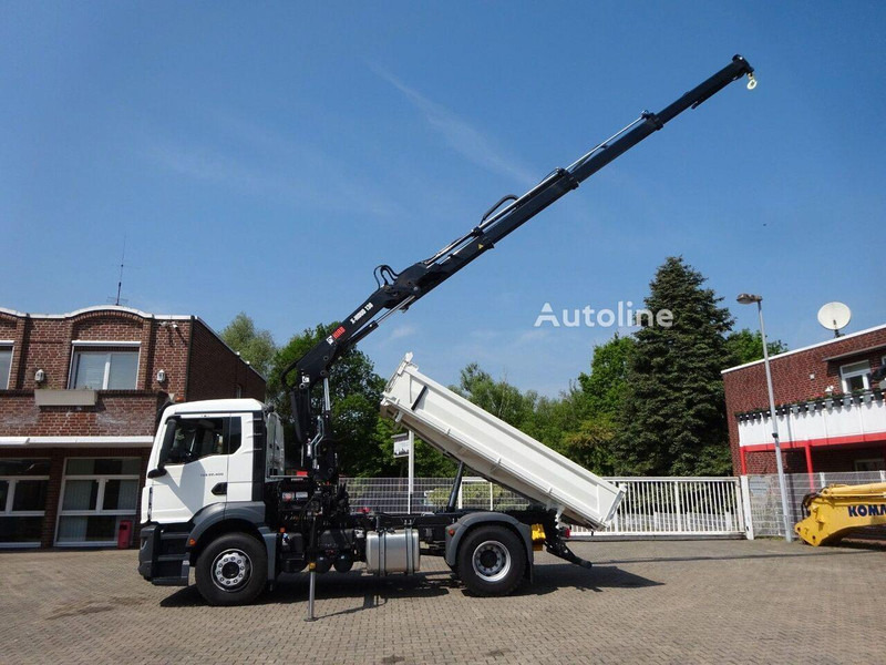 MAN TGS 22.400 - 3 way tipper + crane - Tipper, Crane truck: picture 2 MAN TGS 22.400 - 3 way tipper + crane - Tipper, Crane truck: picture 2