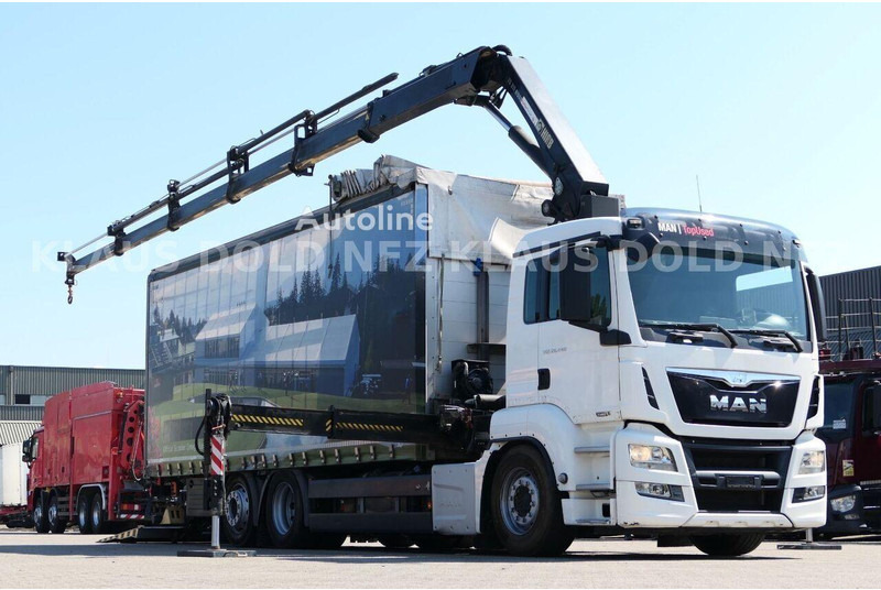MAN TGS 22.440 - Curtain side+crane 6x2 - Curtainsider truck: picture 2 MAN TGS 22.440 - Curtain side+crane 6x2 - Curtainsider truck: picture 2