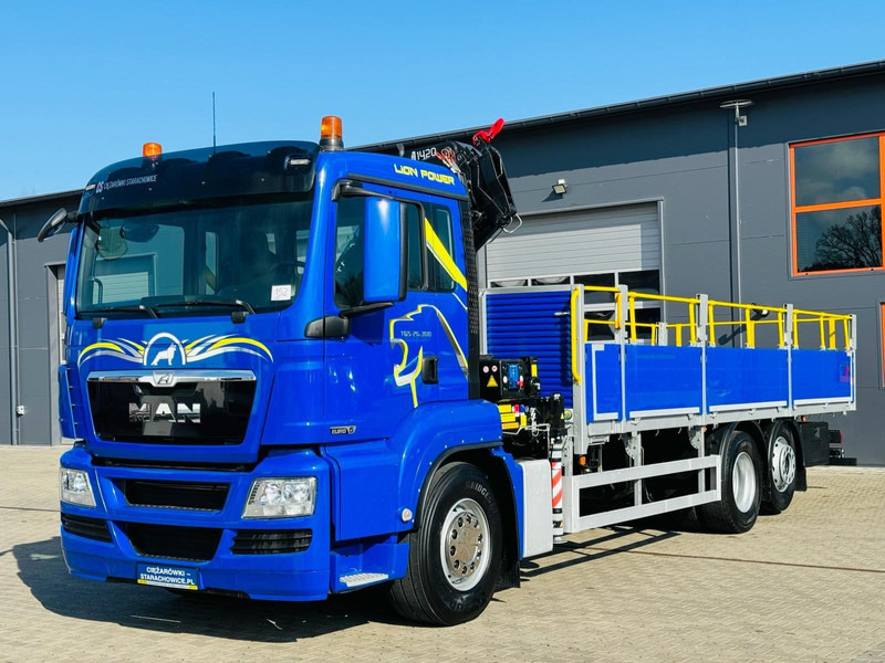 MAN TGS 26.360 - Dropside/ Flatbed truck, Crane truck: picture 1 MAN TGS 26.360 - Dropside/ Flatbed truck, Crane truck: picture 1