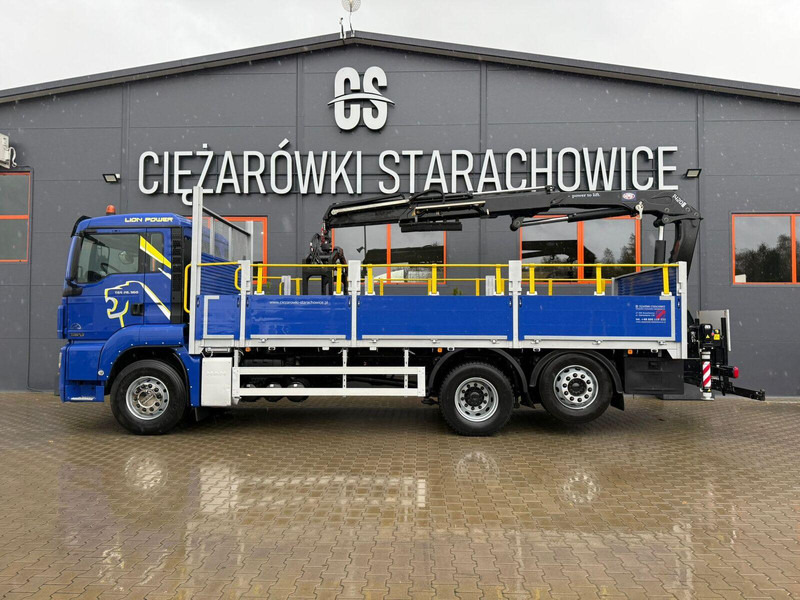 MAN TGS 26.360 - Dropside/ Flatbed truck, Crane truck: picture 2 MAN TGS 26.360 - Dropside/ Flatbed truck, Crane truck: picture 2