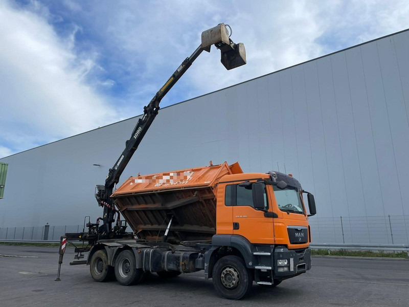 MAN TGS 26.360 Tipper + Crane Jonsered J 1090 - Tipper, Crane truck: picture 5 MAN TGS 26.360 Tipper + Crane Jonsered J 1090 - Tipper, Crane truck: picture 5