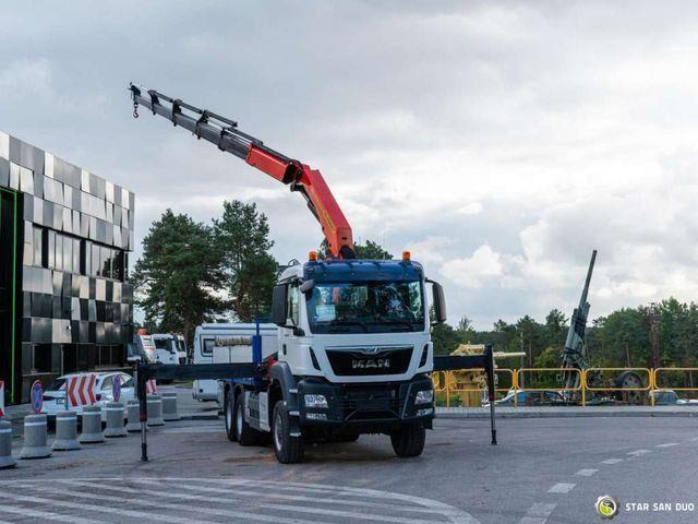 MAN TGS 26.400 6x6 PALFINGER PK 33002 EH Crane Kran - Dropside/ Flatbed truck, Crane truck: picture 3 MAN TGS 26.400 6x6 PALFINGER PK 33002 EH Crane Kran - Dropside/ Flatbed truck, Crane truck: picture 3