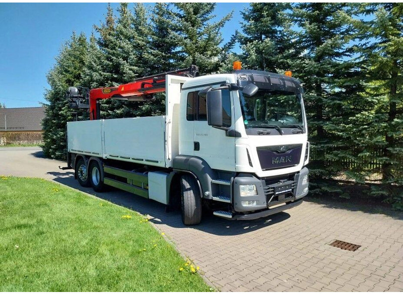 MAN TGS 26.400 Flatbed + Crane Palfinger PK 23001L - Dropside/ Flatbed truck, Crane truck: picture 3 MAN TGS 26.400 Flatbed + Crane Palfinger PK 23001L - Dropside/ Flatbed truck, Crane truck: picture 3
