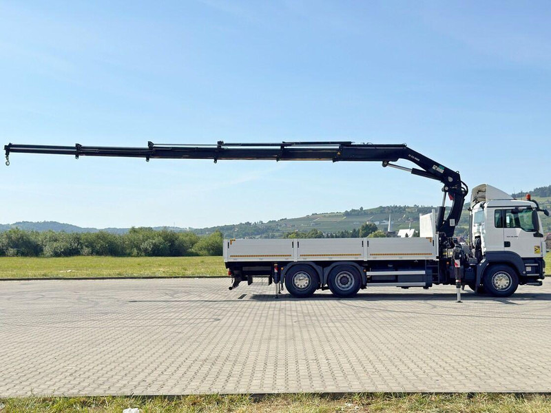 MAN TGS 26.400 * HIAB 322 EP-5 HIDUO + FUNK* TOP - Dropside/ Flatbed truck, Crane truck: picture 5 MAN TGS 26.400 * HIAB 322 EP-5 HIDUO + FUNK* TOP - Dropside/ Flatbed truck, Crane truck: picture 5