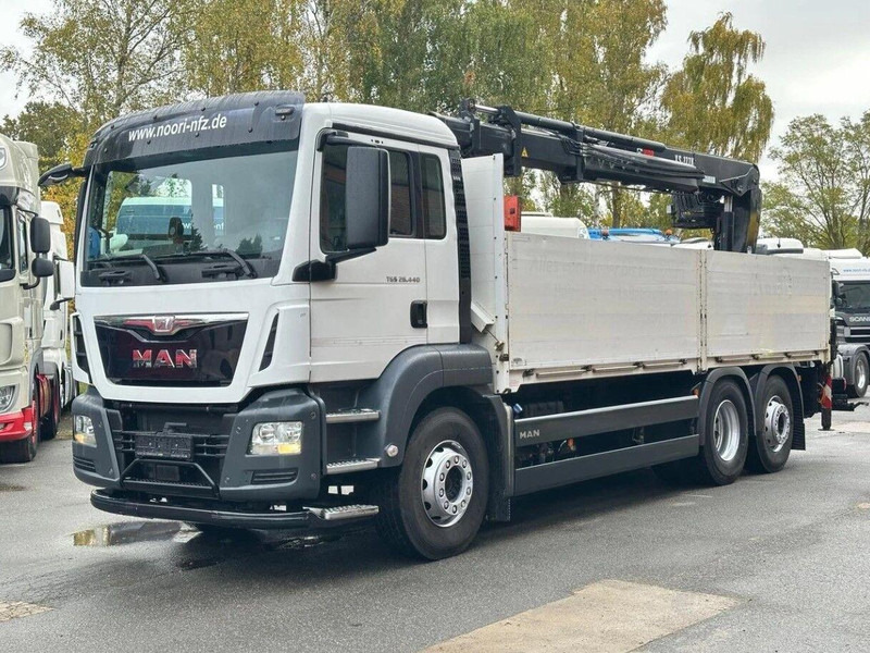 MAN TGS 26.440 6x2 Flatbed + Crane Hiab 177 K - Dropside/ Flatbed truck, Crane truck: picture 2 MAN TGS 26.440 6x2 Flatbed + Crane Hiab 177 K - Dropside/ Flatbed truck, Crane truck: picture 2