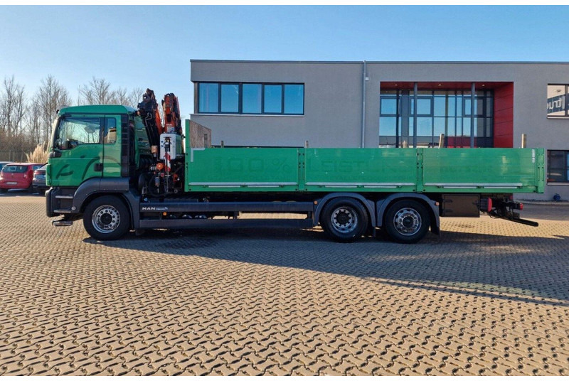 MAN TGS 26.460 6X2 Flatbed + Crane Atlas 172.3E-A4 + RC - Dropside/ Flatbed truck, Crane truck: picture 5 MAN TGS 26.460 6X2 Flatbed + Crane Atlas 172.3E-A4 + RC - Dropside/ Flatbed truck, Crane truck: picture 5