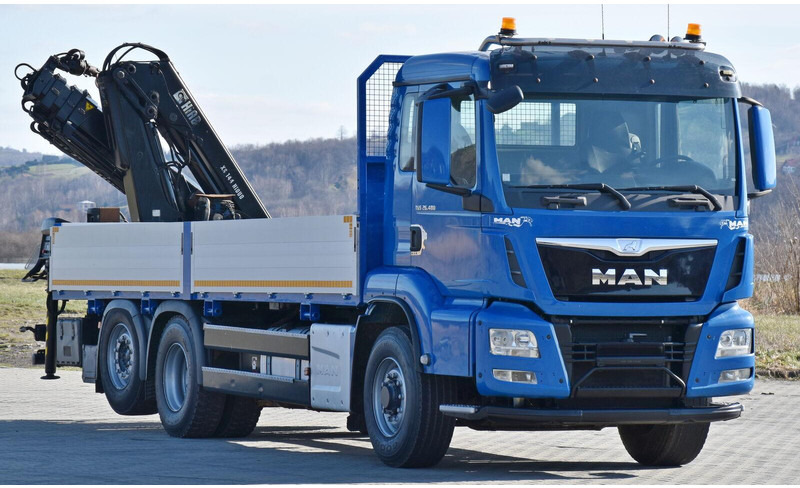 MAN TGS 26.480 - Dropside/ Flatbed truck, Crane truck: picture 3 MAN TGS 26.480 - Dropside/ Flatbed truck, Crane truck: picture 3