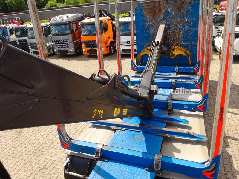 Timber truck, Crane truck for transportation of timber MAN TGS 26.510 - Timber truck+crane: picture 11
