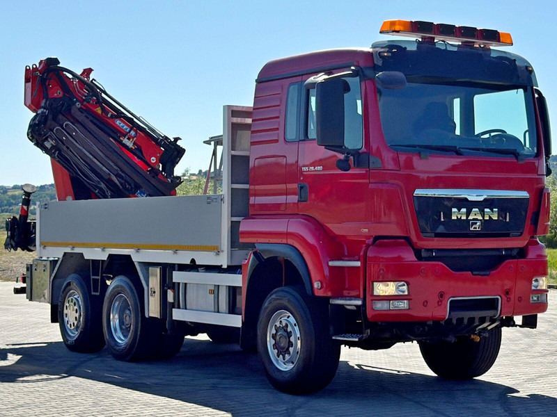 MAN TGS 28.480 * EFFER 255/5S + JIB 3S + FUNK * 6x4 * TOP - Dropside/ Flatbed truck, Crane truck: picture 3 MAN TGS 28.480 * EFFER 255/5S + JIB 3S + FUNK * 6x4 * TOP - Dropside/ Flatbed truck, Crane truck: picture 3