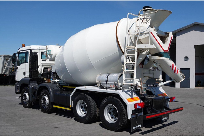MAN TGS 32.400 / 8X4 / GRUSZKA / BETONOMIESZARKA / 9 M3 / IMER / MAN - Concrete mixer truck: picture 4 MAN TGS 32.400 / 8X4 / GRUSZKA / BETONOMIESZARKA / 9 M3 / IMER / MAN - Concrete mixer truck: picture 4