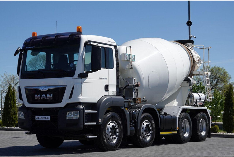 MAN TGS 32.400 / 8X4 / GRUSZKA / BETONOMIESZARKA / 9 M3 / IMER / MAN - Concrete mixer truck: picture 1 MAN TGS 32.400 / 8X4 / GRUSZKA / BETONOMIESZARKA / 9 M3 / IMER / MAN - Concrete mixer truck: picture 1