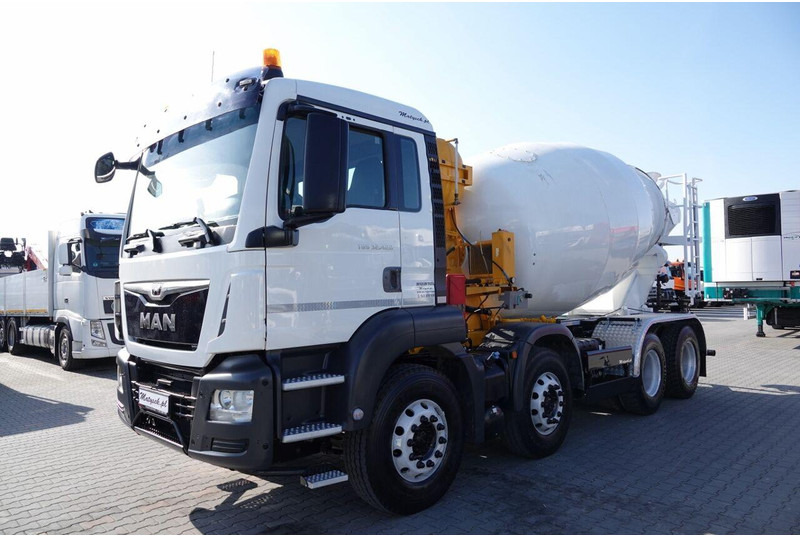 MAN TGS 32.420 / 8x4 / BETONOMIESZARKA IMER / GRUSZKA 9M3 / 2018 RO - Concrete mixer truck: picture 2 MAN TGS 32.420 / 8x4 / BETONOMIESZARKA IMER / GRUSZKA 9M3 / 2018 RO - Concrete mixer truck: picture 2