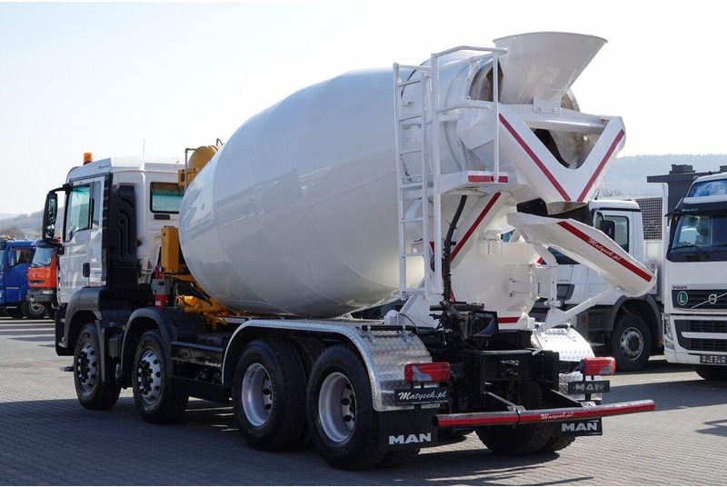 MAN TGS 32.420 / 8x4 / BETONOMIESZARKA IMER / GRUSZKA 9M3 / 2018 RO - Concrete mixer truck: picture 4 MAN TGS 32.420 / 8x4 / BETONOMIESZARKA IMER / GRUSZKA 9M3 / 2018 RO - Concrete mixer truck: picture 4