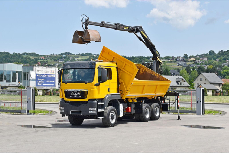 MAN TGS 33.480 - Tipper, Crane truck: picture 3 MAN TGS 33.480 - Tipper, Crane truck: picture 3