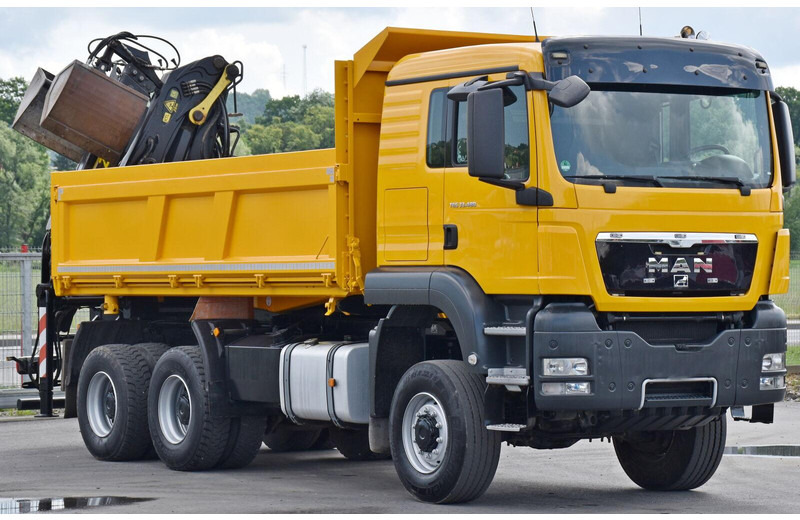 MAN TGS 33.480 - Tipper, Crane truck: picture 4 MAN TGS 33.480 - Tipper, Crane truck: picture 4