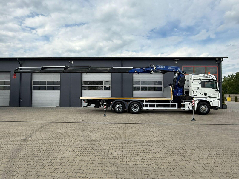 MAN TGS TGX 26.400 // E6 // 6x2 // platforma + FASSI F455RA.2.25 // - Dropside/ Flatbed truck, Crane truck: picture 2 MAN TGS TGX 26.400 // E6 // 6x2 // platforma + FASSI F455RA.2.25 // - Dropside/ Flatbed truck, Crane truck: picture 2