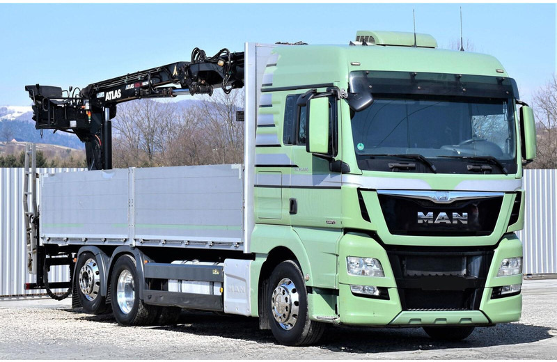 MAN TGX 26.440 Pritsche 6,60 m* ATLAS 125.2V-A12VB - Dropside/ Flatbed truck, Crane truck: picture 3 MAN TGX 26.440 Pritsche 6,60 m* ATLAS 125.2V-A12VB - Dropside/ Flatbed truck, Crane truck: picture 3