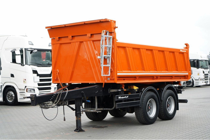 Meiller WYWROTKA 3 STRONNA / PRZYCZEPA TANDEM / OŚ PODNOSZONA / SAF - Tipper trailer: picture 4 Meiller WYWROTKA 3 STRONNA / PRZYCZEPA TANDEM / OŚ PODNOSZONA / SAF - Tipper trailer: picture 4